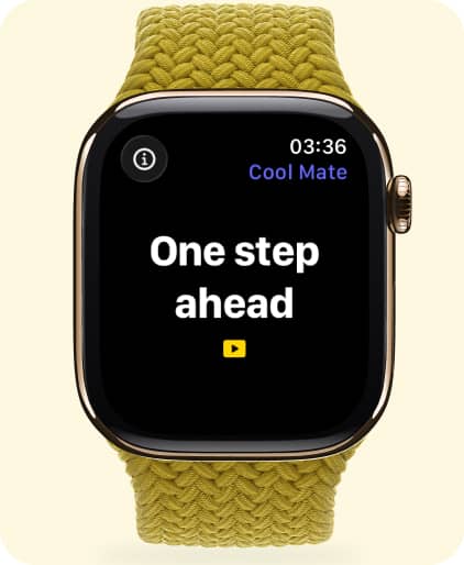 Cool Mate on Apple Watch